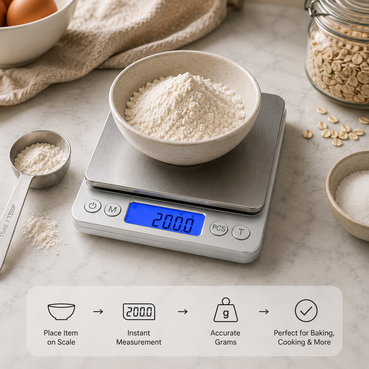 Kitchenly Precision Scale™