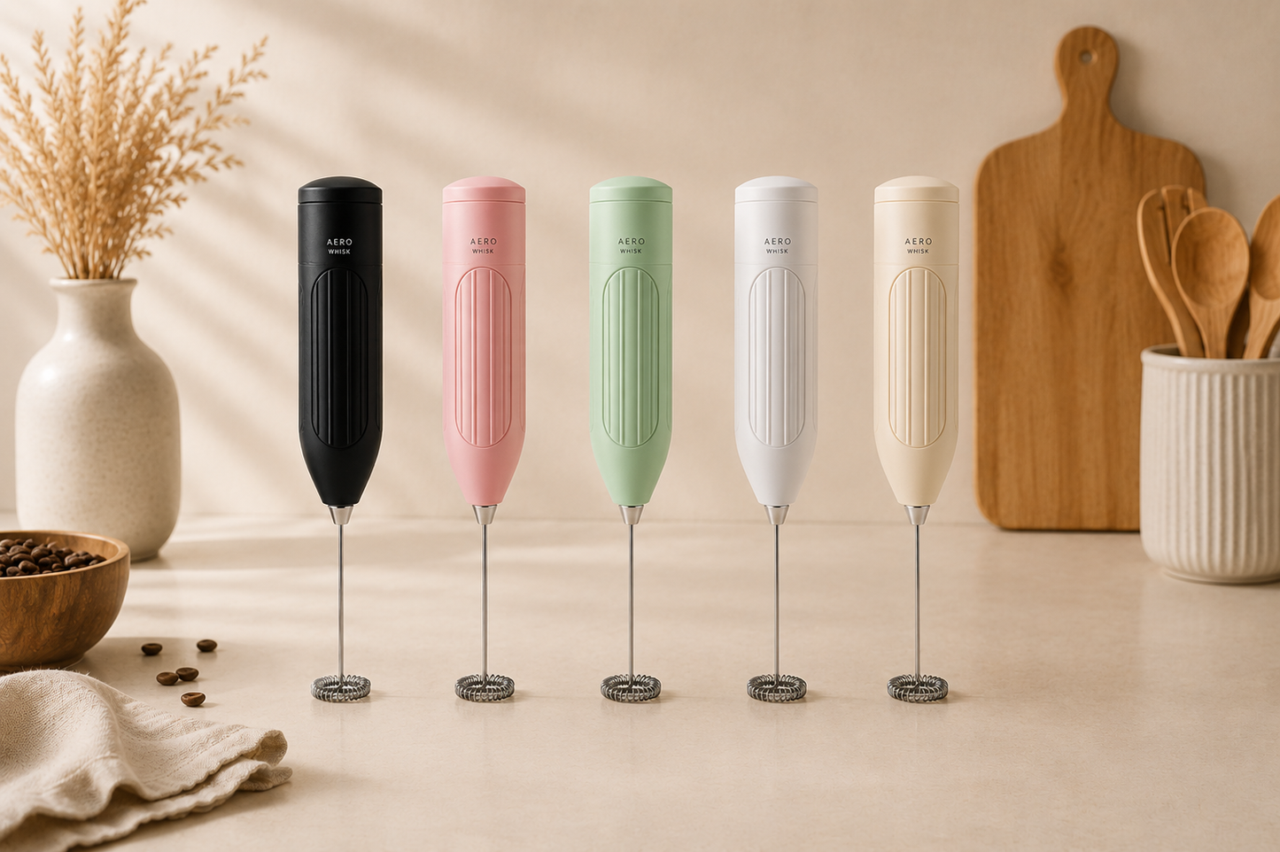 Aero Whisk™ — Mix, Froth & Blend in Seconds