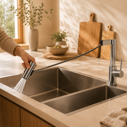 Deluxe™ Waterfall Kitchen Faucet