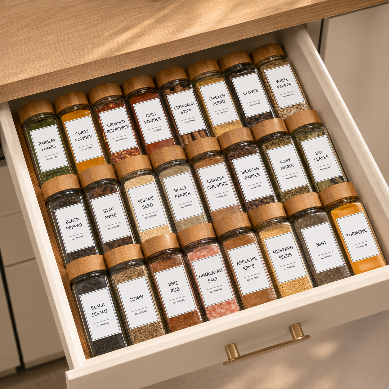 PureSpice™ Bamboo Spice Jar Collection