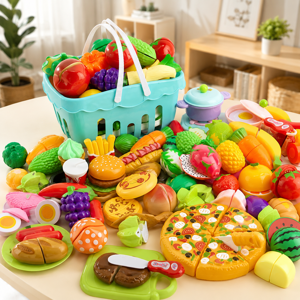 Kitchenly Kids™ Cut & Play Food Basket
