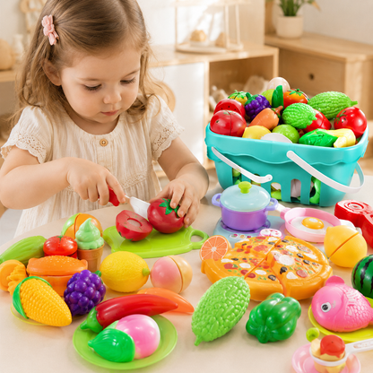 Kitchenly Kids™ Cut & Play Food Basket