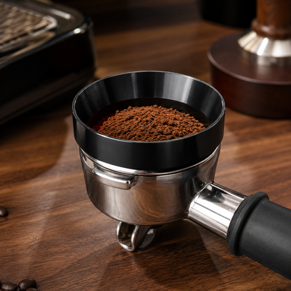 Crema Ring™ Espresso Dosing Funnel