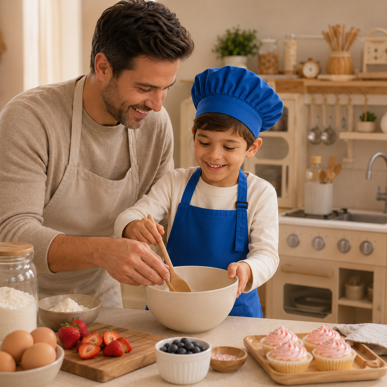 Junior Chef™ Starter Apron - Hat Set