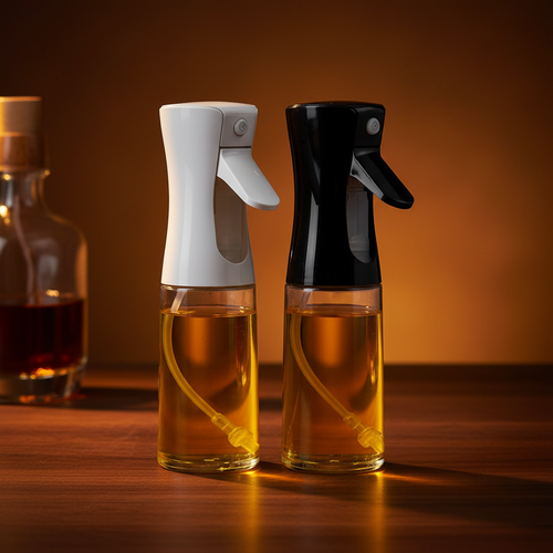 Walnut cognac oil spray bottle